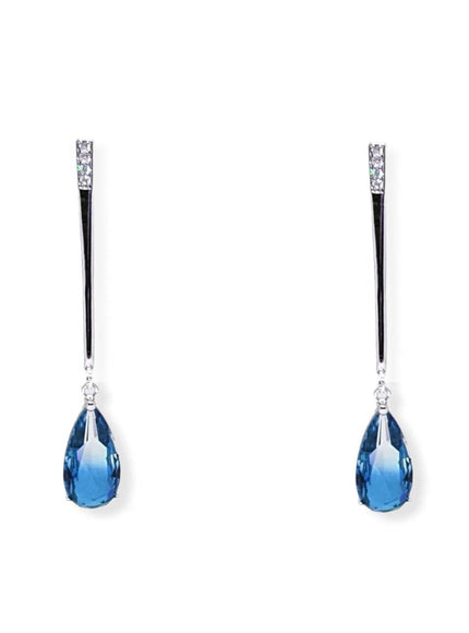 Lyla Crystal Drop Earrings