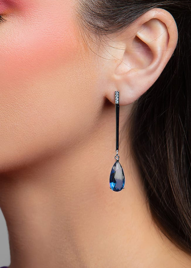 Lyla Crystal Drop Earrings