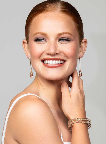 Lyla Crystal Drop Earrings