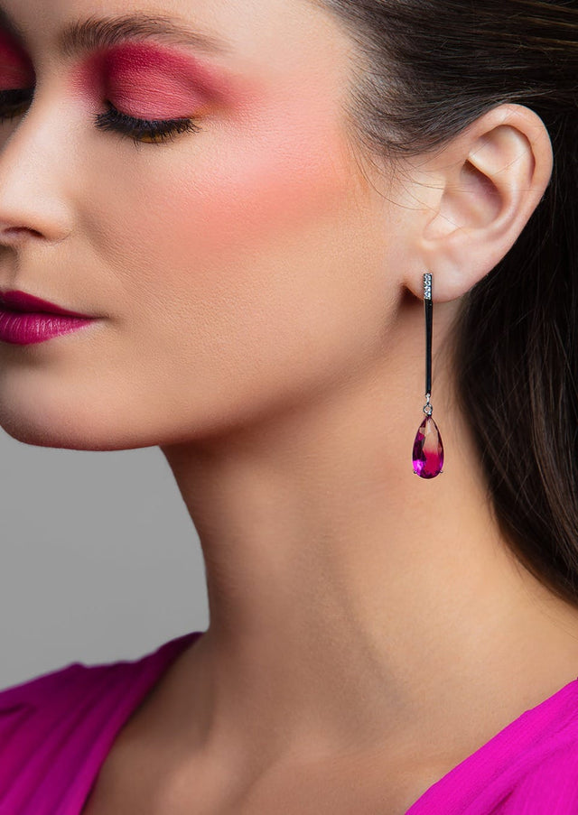 Lyla Crystal Drop Earrings