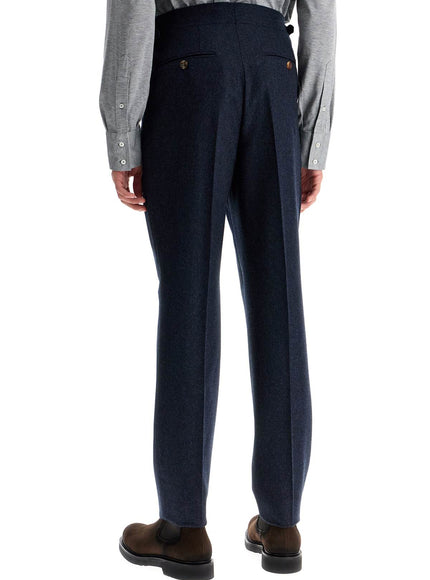 Brunello Cucinelli tailored fit flannel pants