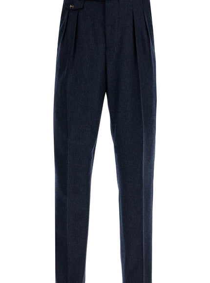 Brunello Cucinelli tailored fit flannel pants