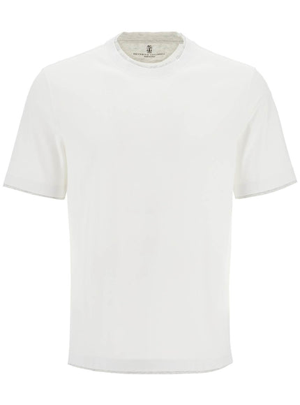 Brunello Cucinelli layered-effect t-shirt