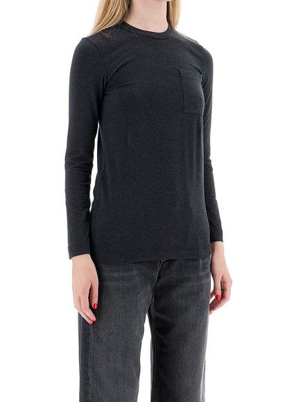 Brunello Cucinelli "long-sleeved shiny tab