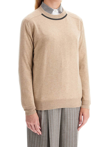 Brunello Cucinelli cashmere crewneck pullover