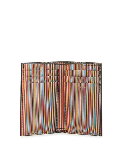 Paul Smith signature stripe card holder