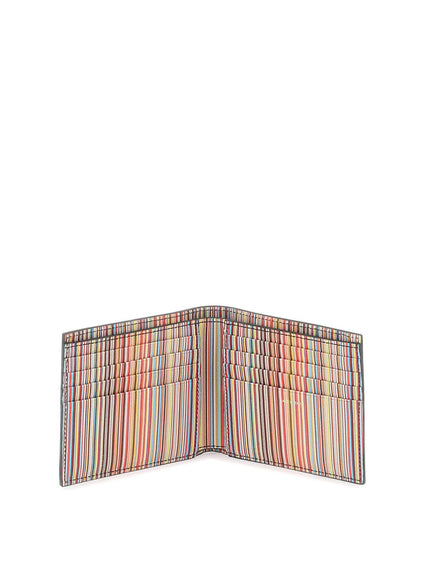 Paul Smith signature stripe bifold wallet