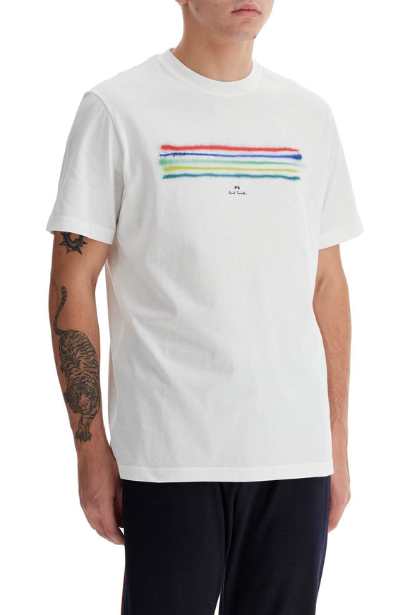 PS Paul Smith Printed T-shirt In White