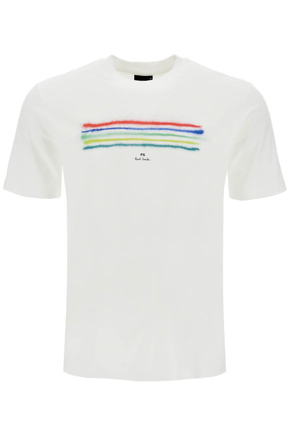 PS Paul Smith Printed T-shirt In White