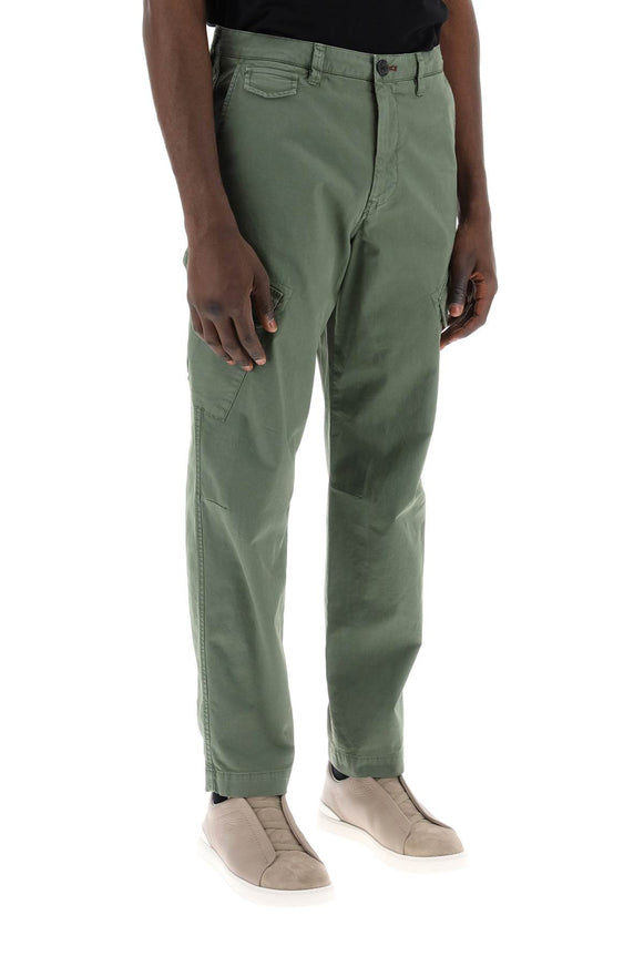 PS Paul Smith Stretch Cotton Cargo Pants