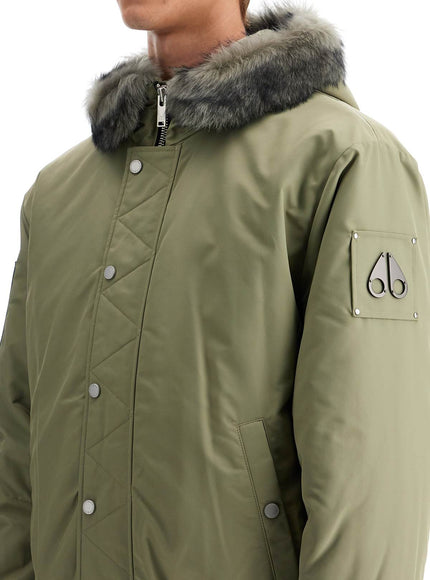 Moose Knuckles denali hooded bomber