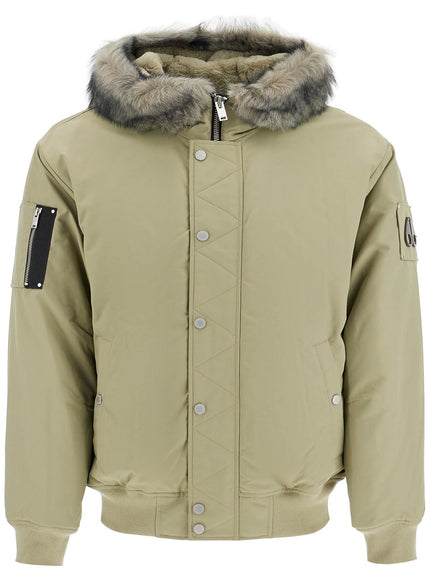 Moose Knuckles denali hooded bomber