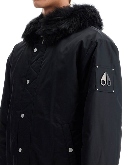 Moose Knuckles nylon denali bomber