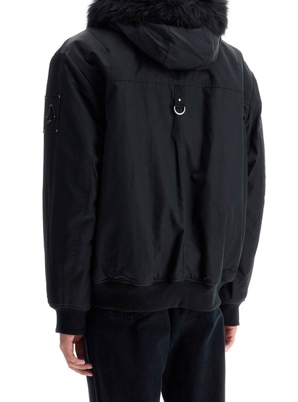 Moose Knuckles nylon denali bomber