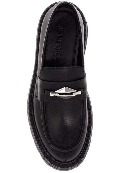 Jimmy Choo leather marlow loafers