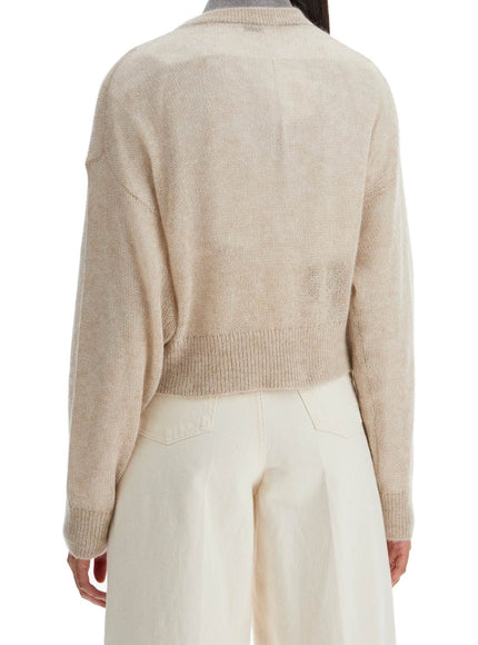 Brunello Cucinelli mohair blend pullover sweater