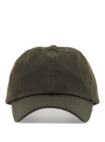 Barbour wax sports baseball cap