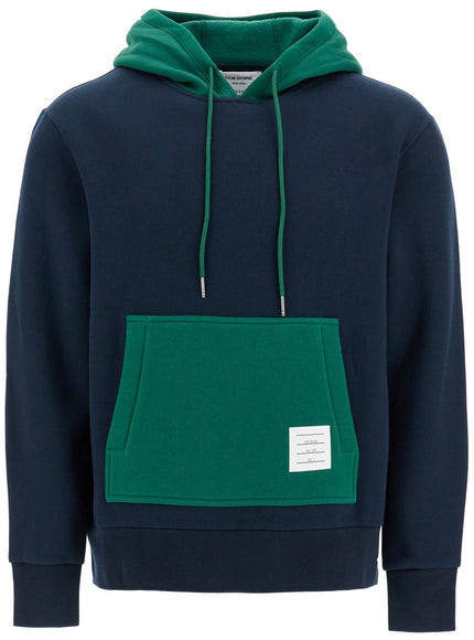 Thom Browne hooded sweatshirt with color