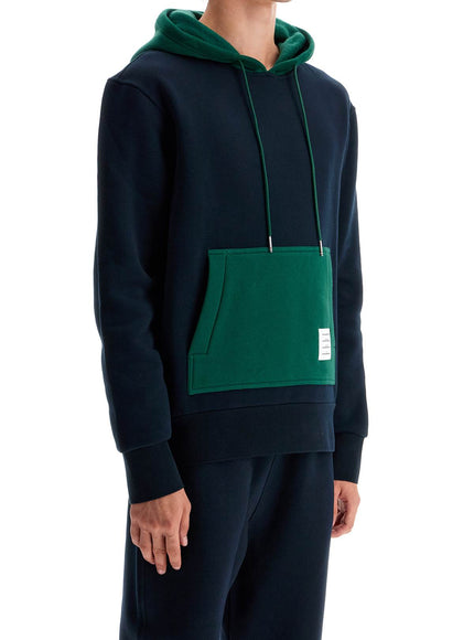 Thom Browne hooded sweatshirt with color