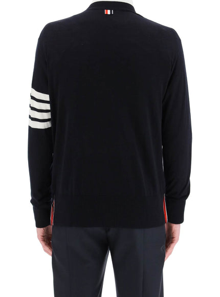 Thom Browne merino wool 4-bar cardigan