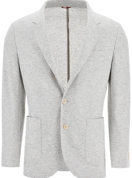 Brunello Cucinelli cashmere jersey blazer for a