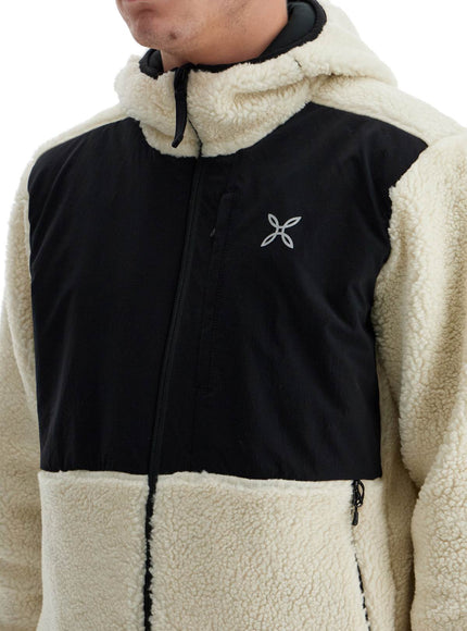 MONTURA sherpa zip-up hoodie with hood and