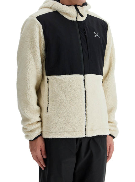 MONTURA sherpa zip-up hoodie with hood and