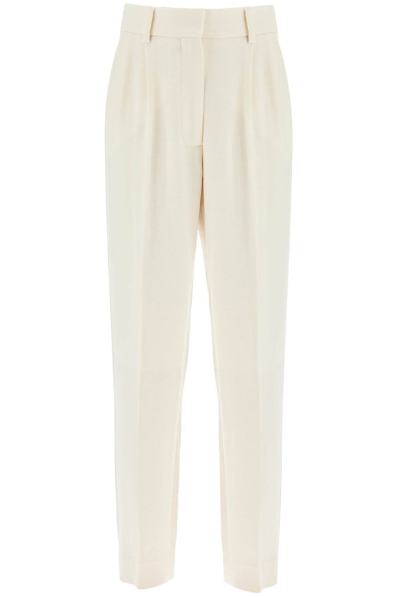 Blaze Milano resolute cream fox pants for