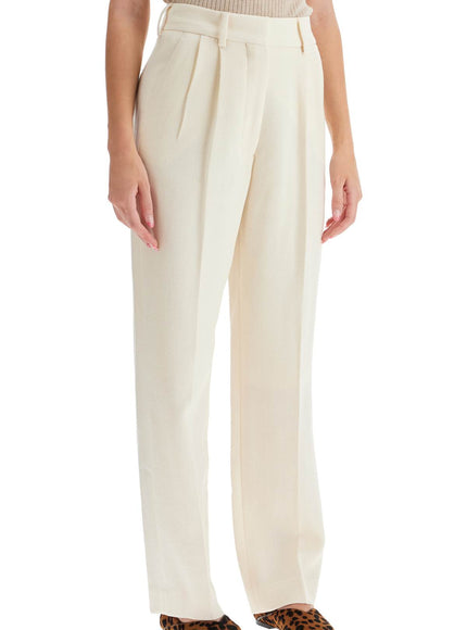 Blaze Milano resolute cream fox pants for