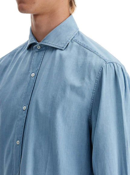 Brunello Cucinelli chambray shirt