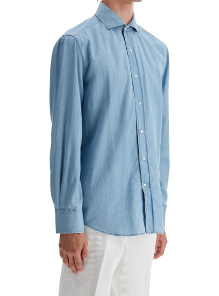 Brunello Cucinelli chambray shirt