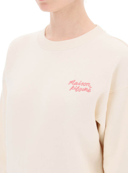 Maison Kitsune "embroidered logo crewneck