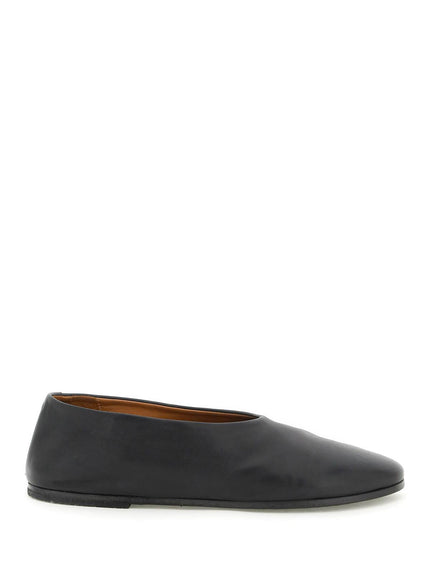 Marsell leather coltellaccio ballet flats