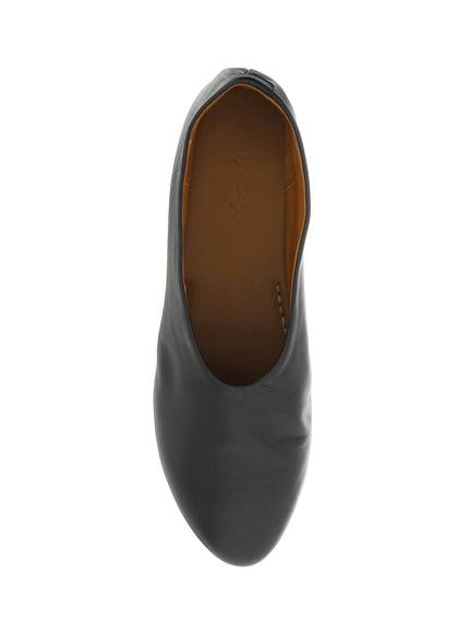 Marsell leather coltellaccio ballet flats