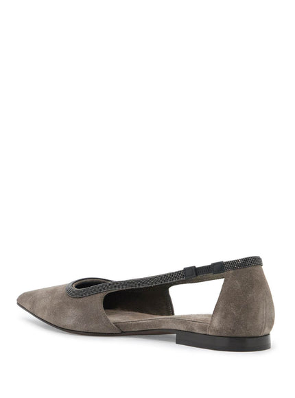 Brunello Cucinelli ballerinas with precious