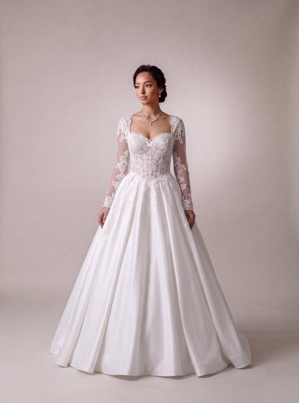 Ellie Belle Macayla Sweetheart Lace Wedding Gown