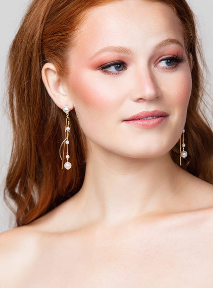 Madalyn Pearl Drop Earrings