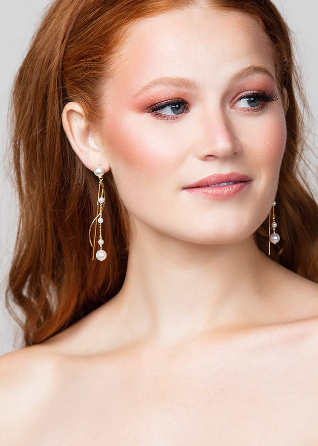 Madalyn Pearl Drop Earrings