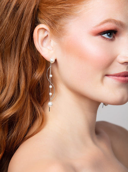 Madalyn Pearl Drop Earrings