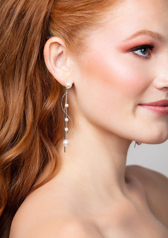 Madalyn Pearl Drop Earrings