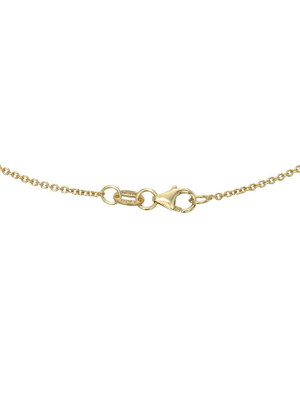 Zoe Lev 14K Gold Diamond Eye Medallion Necklace