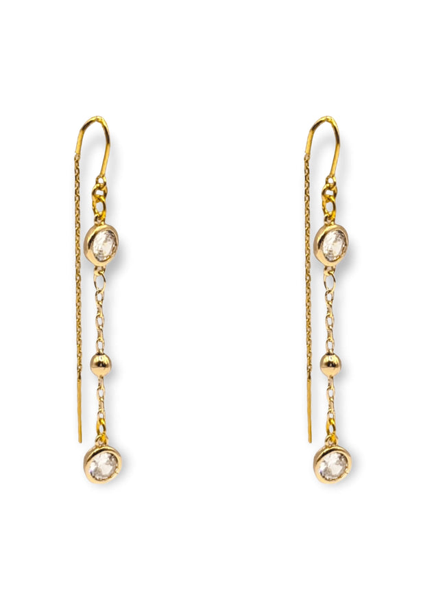 Melissa Crystal Threader Earring
