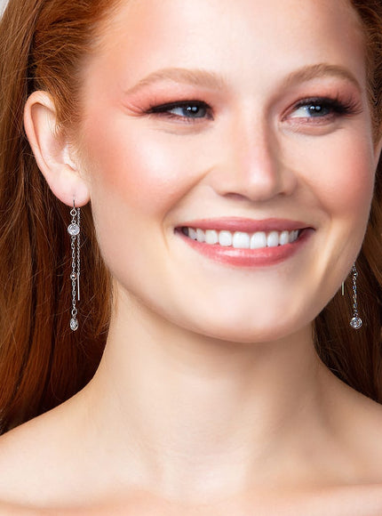 Melissa Crystal Threader Earring