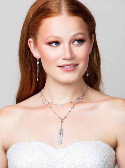 Melissa Crystal Threader Earring