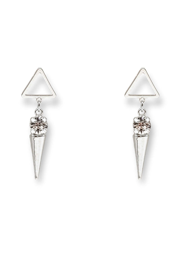 Micky Crystal Spike Drop Earring