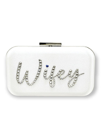 Miley "Wifey" Crystal Clutch