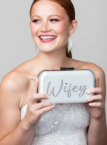Miley "Wifey" Crystal Clutch