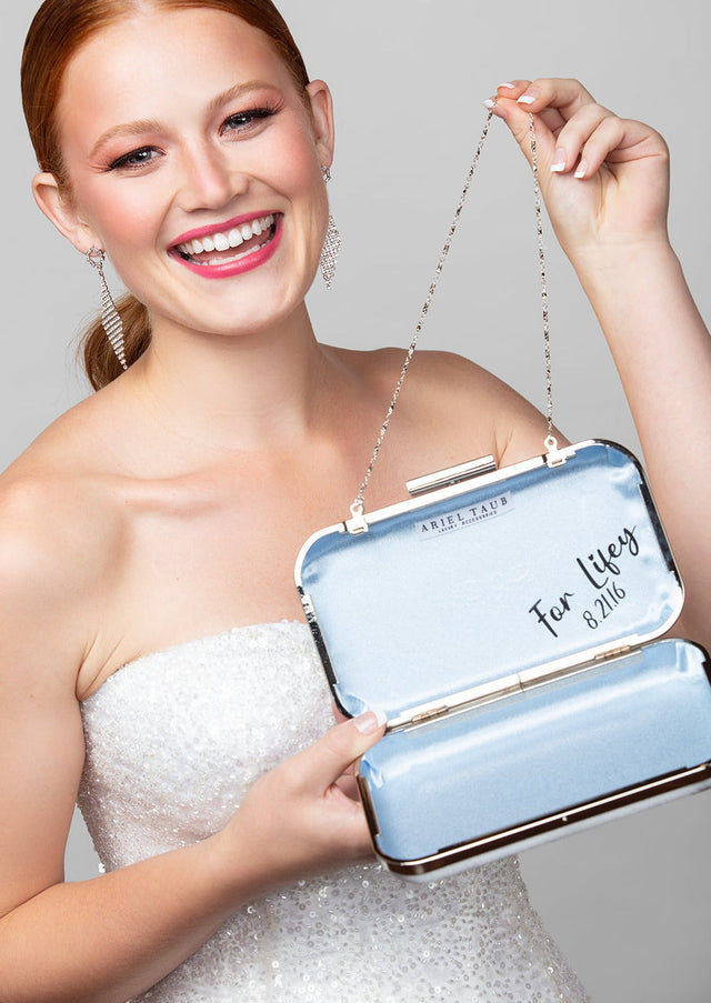Miley "Wifey" Crystal Clutch