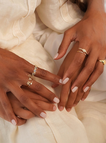 Zoe Lev Diamond Claw Ring