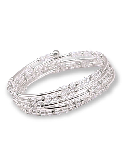 Miranda Crystal Wrap Cuff Bracelet